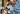 Una persona con una camisa de cuadros usa un smartphone y una laptop, posiblemente revisando Amazon Music Insights, mientras otras dos personas con laptops conversan en el fondo.
